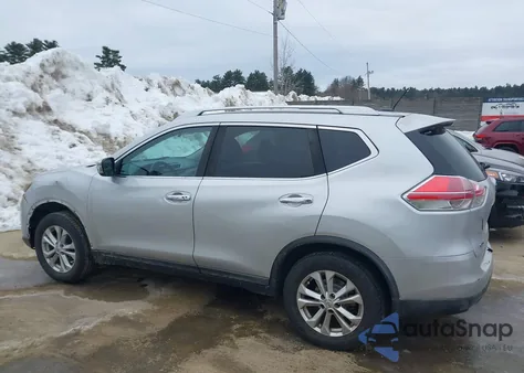 2015 Nissan Rogue Sv from USA, damaged, VIN KNMAT2MV1FP521094